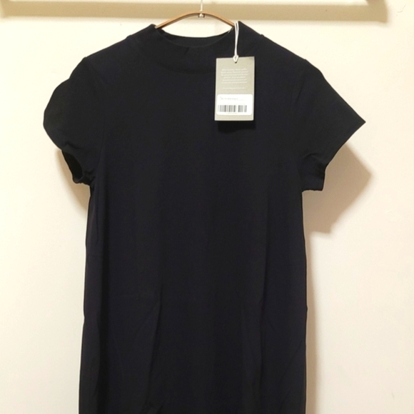 New Everlane The Weekend Swing Mock Dress - Picture 4 of 11